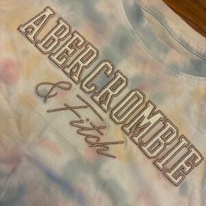 🌸 Abercrombie kids girls tie dye shirt -size 15/16
